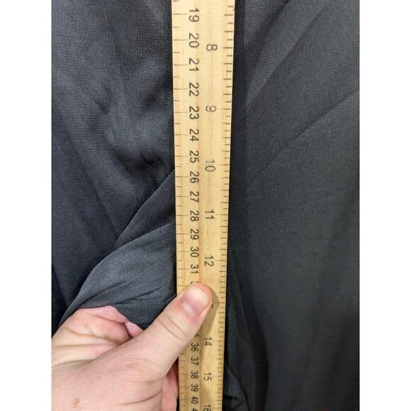 The Pyramid Collection Palazzo Pants Womens Large Wide Leg Flare Belted Flowy - Picture 7 of 12